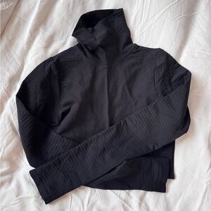 Athleta Flurry Blizzard Rib Turtleneck